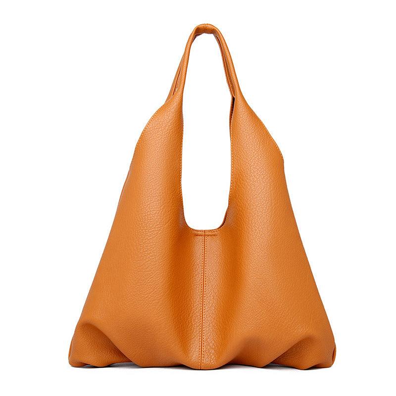 Ins Design Underarm Bags Fashion Solid Color Large Capacity Simple Shoulder Bag For Women Party Bags - ForVanity Handbags