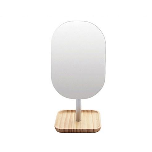 Miro Line Wood Tray Stand Mirror ST-311