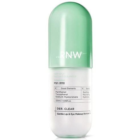 RNW DER. CLEAR Gentle Lip & Eye Makeup Remover - 120ml