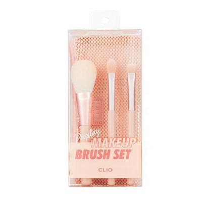 CLIO Pro Play Makeup Brush Set (3P) - ForVanity BEAUTY, brush set, brushes & tools, Clio, eyeshadow brush, FACE, MAKEUP, Makeup Base, makeup brush set Makeup Brush Sets