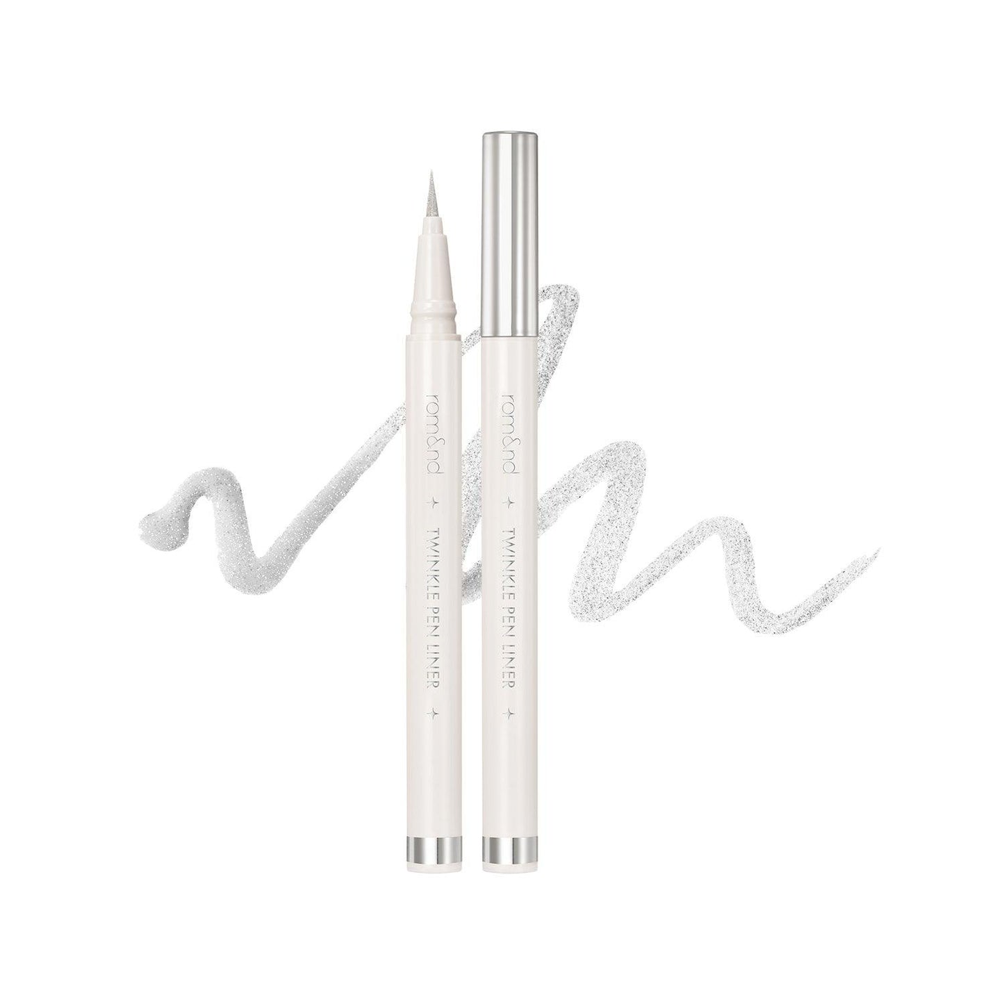 Rom&nd Twinkle Pen Liner - Superfine Glitter Precision Eyeliner - ForVanity BEAUTY, eye makeup, Eyeliner, makeup, pencil eyeliner Eyeliner