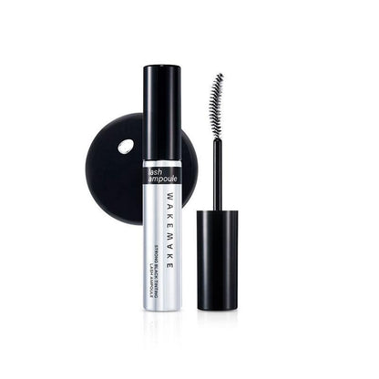 WAKEMAKE Strong Black Tinting Lash Ampoule - Natural Lash Care - ForVanity BEAUTY, eye makeup, makeup Eyelash Serum