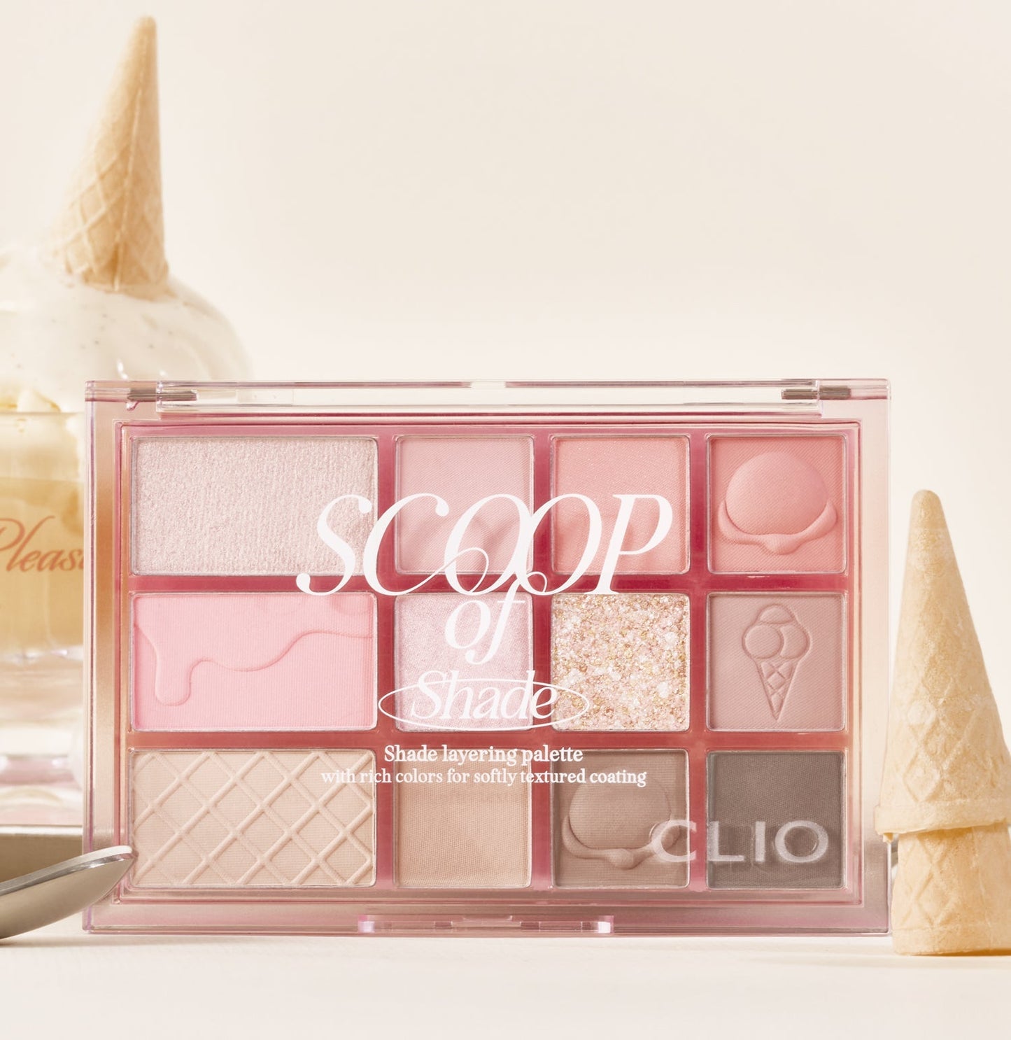 CLIO Shade & Shadow Palette 03 Scoop of Shade - ForVanity BEAUTY, Clio, clio eye, clio eyeshadow, clioeyeshadow, Eye, eye makeup, eye palette, eye shadow, eyemakeup, eyepalette, eyeshadow, eyeshadow palette, makeup, makeupbest, palette, shadow palette EYESHADOW