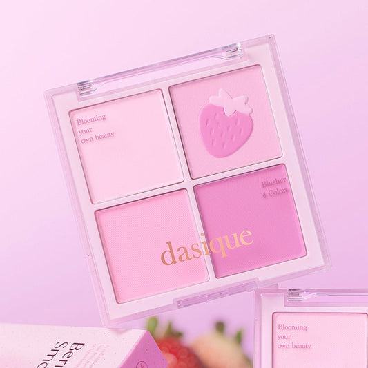 Dasique Blending Mood Cheek - 06 Berry Smoothie - ForVanity BEAUTY, blush, blusher, dasique, face makeup, makeup Face Blush