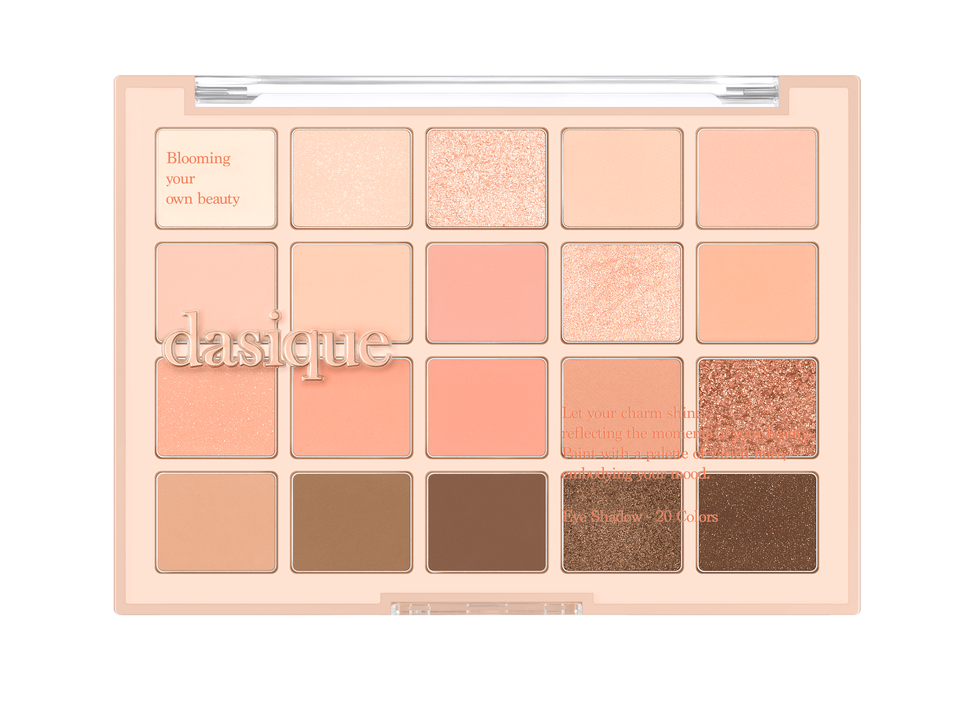 Dasique Mood Shadow Palette - #03 Spring Coral - ForVanity BEAUTY, eye makeup, eyeshadow, makeup EYESHADOW