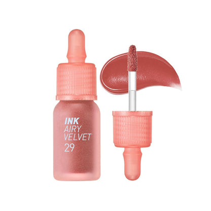 Peripera Ink Airy Velvet - Liquid Lip Tint - ForVanity airy, airy tint, airy velvet, BEAUTY, Best, carrot, cherry, halloween, ink, ink tint, Lip, lip makeup, lip stick, lip tint, lipstick, Liptint, makeup, makeup glow lip, makeup liptint, makeup matte lip, mini, new, Peripera, peripera lip, tint, velvet lip Lip Stains