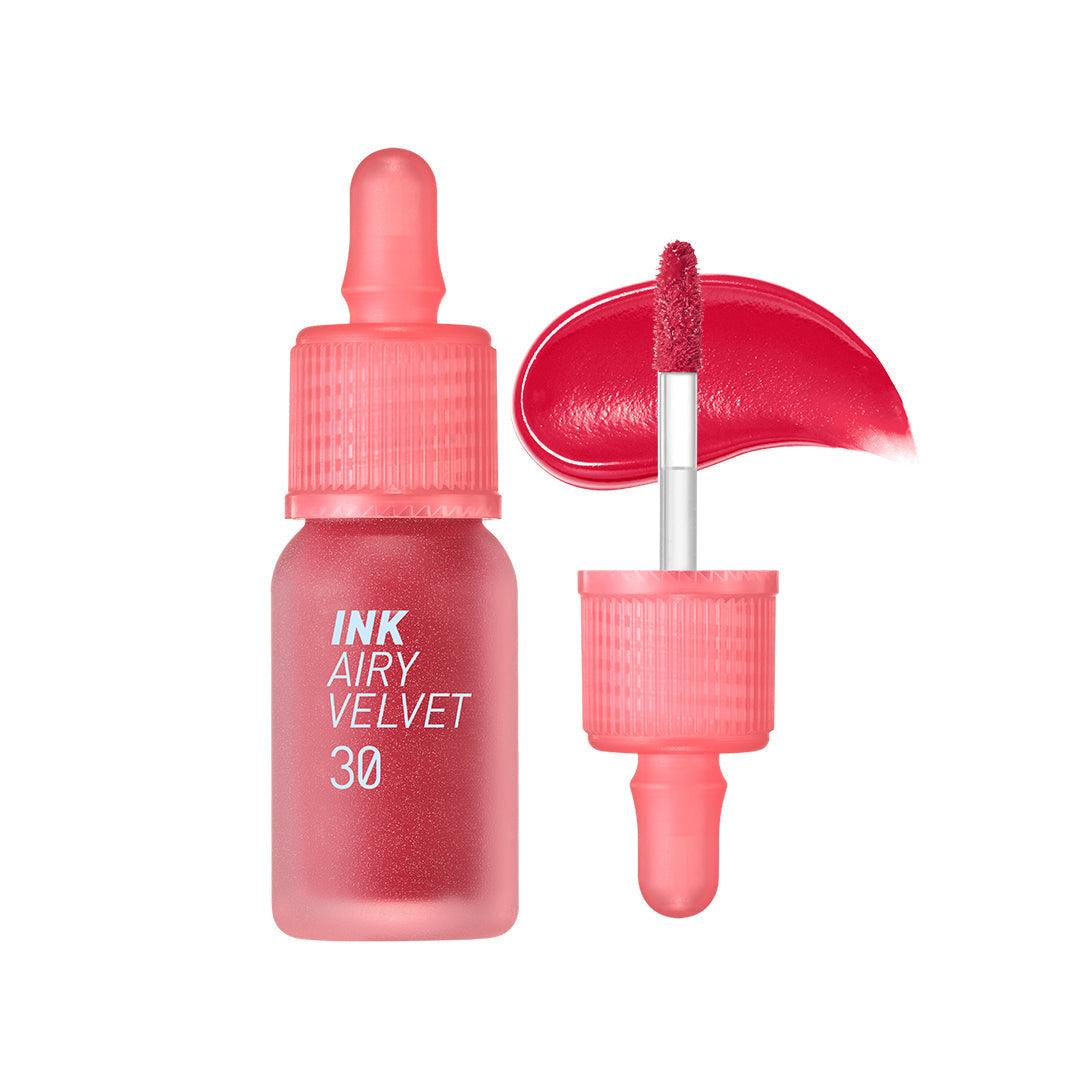 Peripera Ink Airy Velvet - Liquid Lip Tint - ForVanity airy, airy tint, airy velvet, BEAUTY, Best, carrot, cherry, halloween, ink, ink tint, Lip, lip makeup, lip stick, lip tint, lipstick, Liptint, makeup, makeup glow lip, makeup liptint, makeup matte lip, mini, new, Peripera, peripera lip, tint, velvet lip Lip Stains