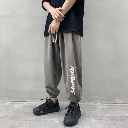 Men's Trendy Loose-Fitting Bloomers-Style Nine Pants - ForVanity men's clothing, men's pants, pants, trousers Men’s Pants