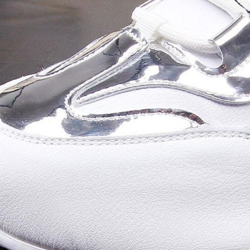 Internal Heightening Heel Style Popular Sports Solid Color Sneakers - ForVanity men's shoes, sneakers Sneakers