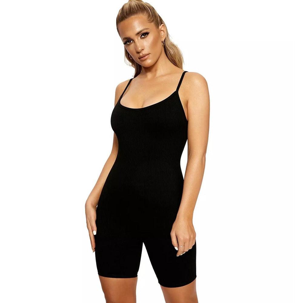 Summer Sexy Sling Slim Fit Romper for Women - ForVanity jumpsuits, Jumpsuits & Rompers, Rompers, women's clothing Rompers