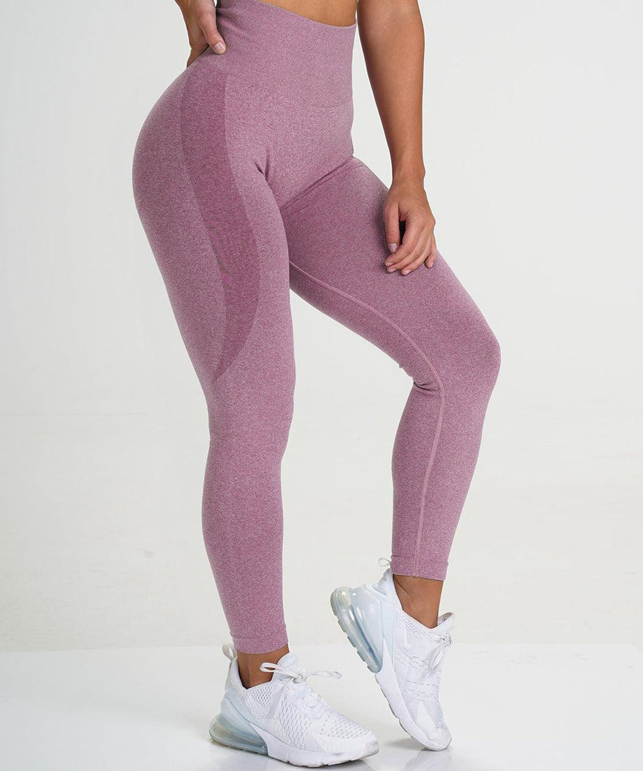 Seamless Breathable Quick-Drying Yoga Pants - High Rise Full-Length Solid Leggings - ForVanity Leggings, women's sports & entertainment Activewear Pants