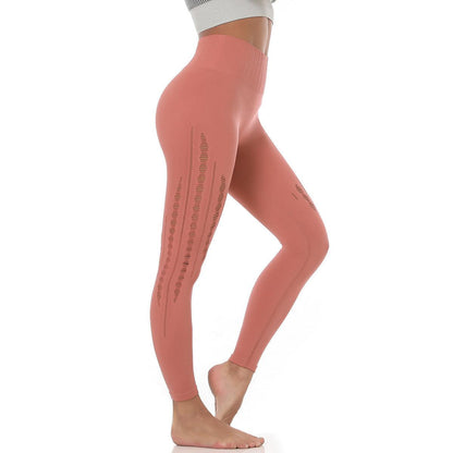 Peach Seamless High Waist Fitness Leggings - ForVanity Leggings, women's sports & entertainment Activewear Pants