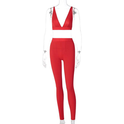 Spring Summer Women Yoga Suit - ForVanity sports sets, women's sports & entertainment Sports Sets