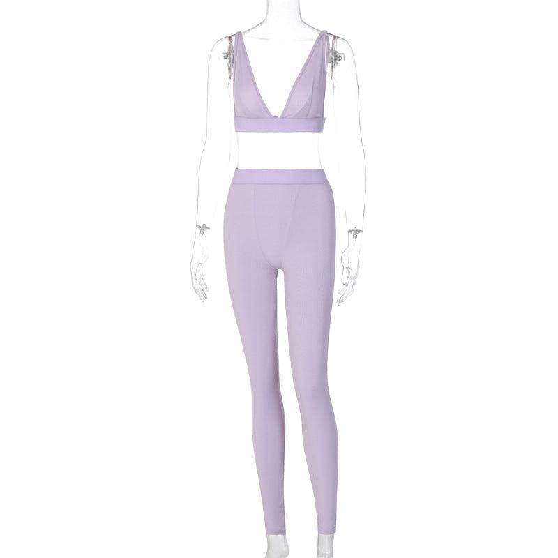 Spring Summer Women Yoga Suit - ForVanity sports sets, women's sports & entertainment Sports Sets