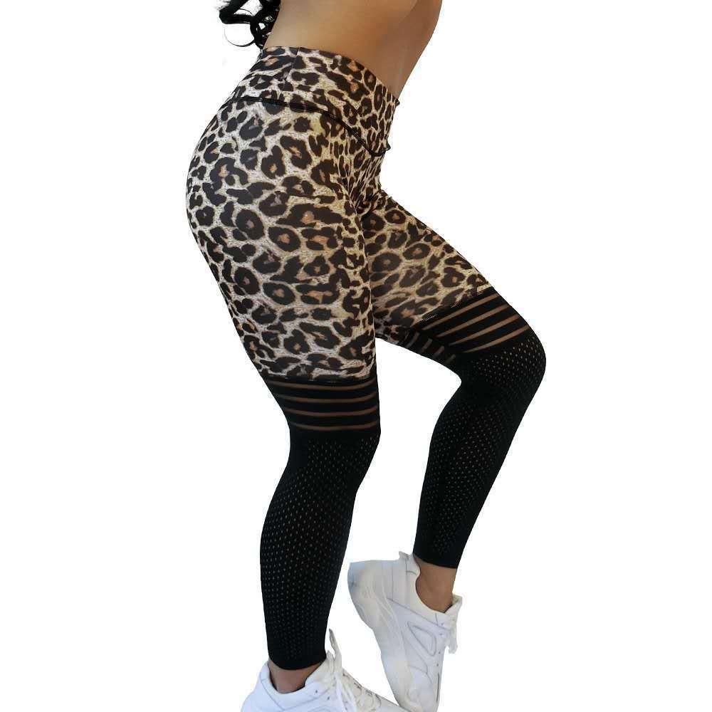 Digital Printing Leopard Print Skinny Leggings - ForVanity Leggings, women's sports & entertainment Activewear Pants