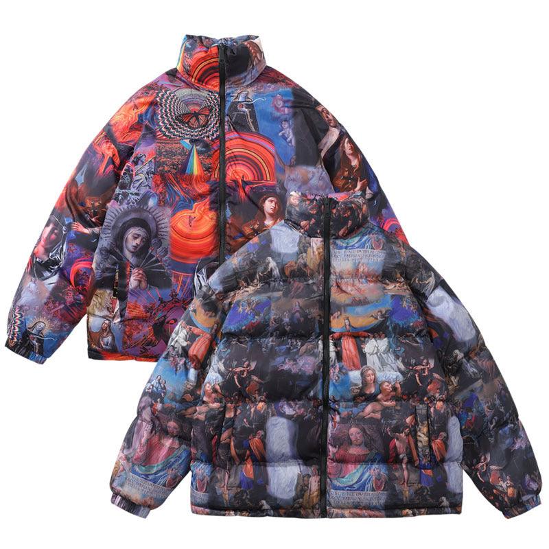 Cotton Hip Hop Jacket - ForVanity Down Jacket, jackets, jackets & coats, men's clothing Jacket