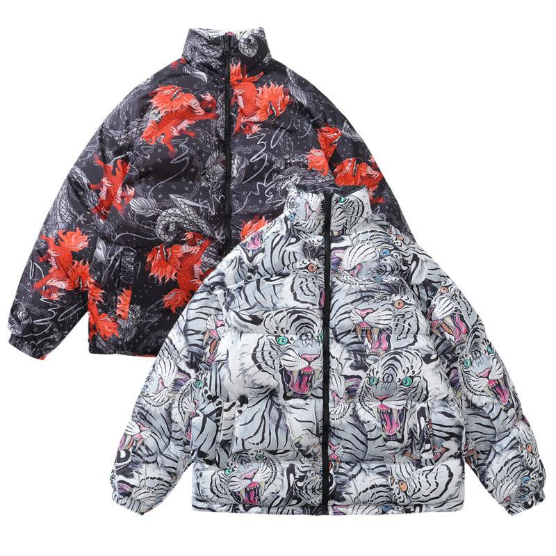 Cotton Hip Hop Jacket - ForVanity Down Jacket, jackets, jackets & coats, men's clothing Jacket