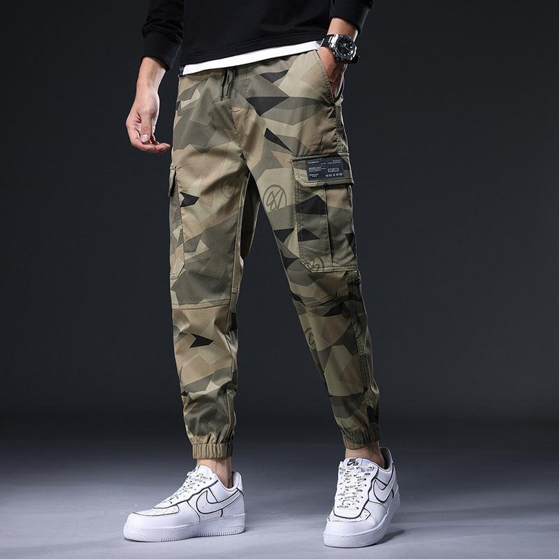 Camouflage Ankle Banded Men’s Pants - ForVanity men's clothing, pants Pants