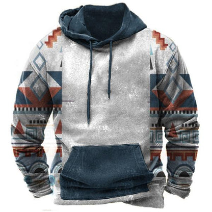 Men's Digital Print Street Fashion Hoodie - Loose Fit, Youth Style - ForVanity hoodies, hoodies & sweatshirts, men's clothing, men's hoodies & sweatshirts Hoodies