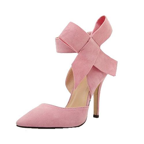 Big Bow Thin High Heel Party Pumps - ForVanity pumps, Valentine’s Day, Valentine’s Day Shoes & Bags, women's shoes Pumps