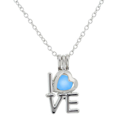 Valentine's Day LOVE Multi-color Luminous Necklace - ForVanity Valentine’s Day, Valentine’s Day Love Jewelry, women's jewellery & watches necklace