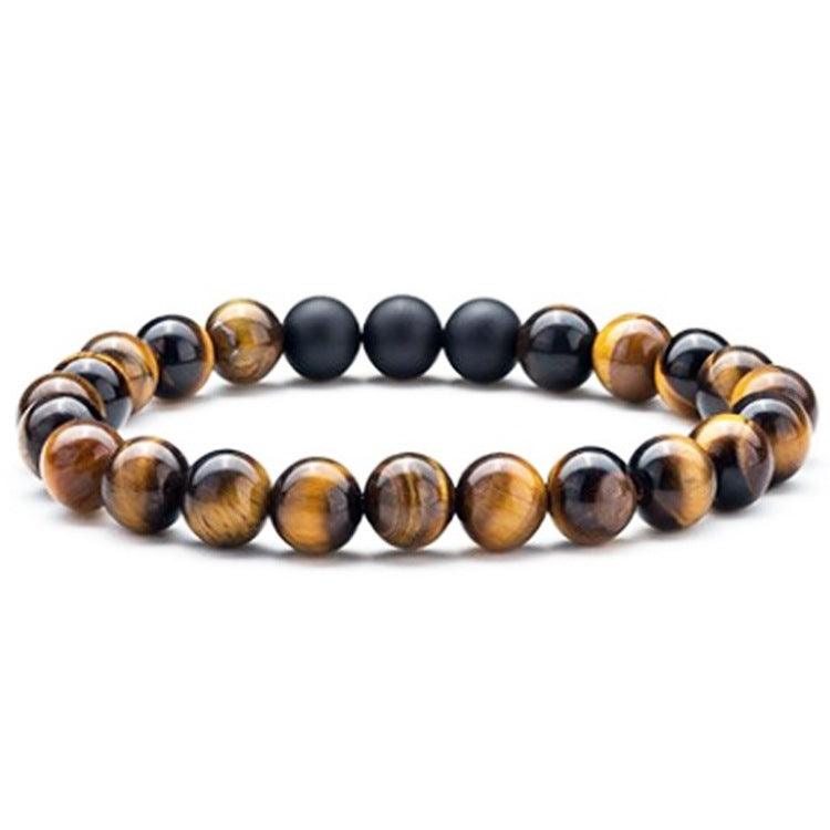 Tiger Eye Couple Agate Beads Bracelet - ForVanity men's jewellery & watches, Valentine’s Day, Valentine’s Day Love Jewelry, women's jewellery & watches Bracelets
