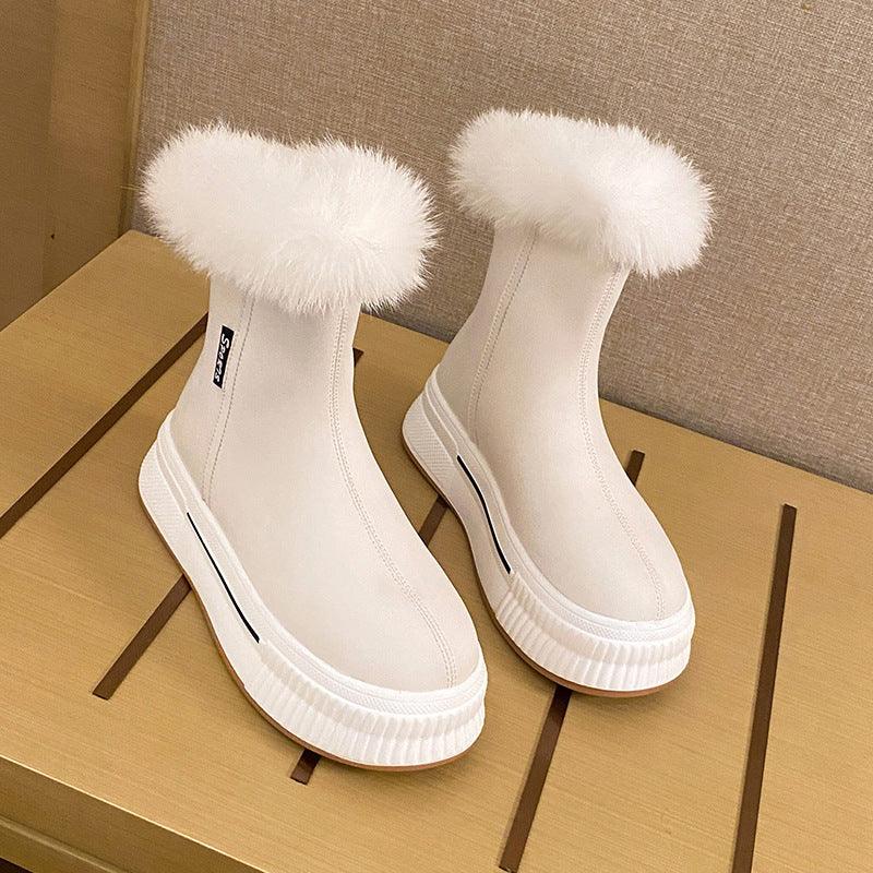 British Chic Winter Boots - ForVanity boots, women's shoes Boots