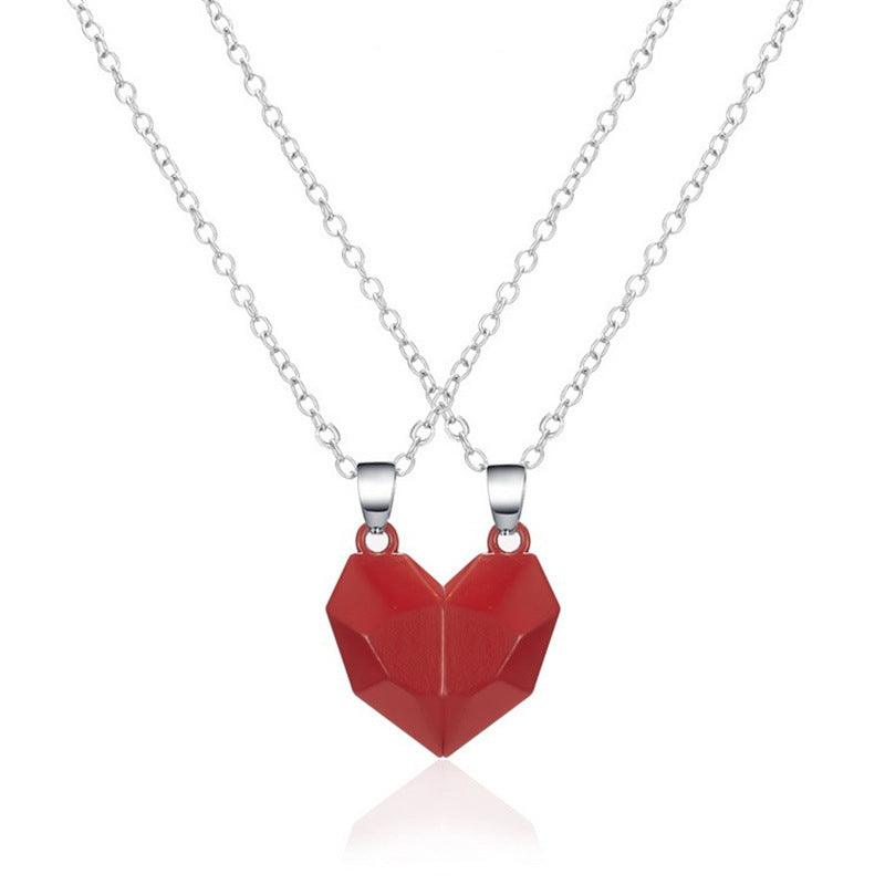Creative Magnet Love Necklace - ForVanity men's jewellery & watches, Valentine’s Day, Valentine’s Day Love Jewelry, women's jewellery & watches necklace