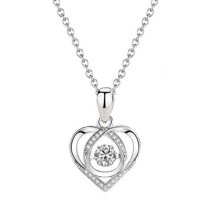 Elegant Necklace Valentine's Day Gift Heart-shaped Pendant - ForVanity Valentine’s Day, Valentine’s Day Love Jewelry, women's jewellery & watches necklace