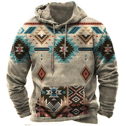 Men's Digital Print Street Fashion Hoodie - Loose Fit, Youth Style - ForVanity hoodies, hoodies & sweatshirts, men's clothing, men's hoodies & sweatshirts Hoodies