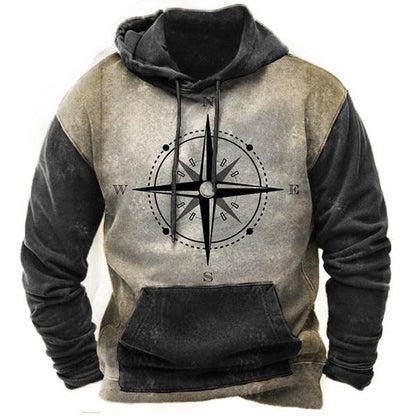 Men's Digital Print Street Fashion Hoodie - Loose Fit, Youth Style - ForVanity hoodies, hoodies & sweatshirts, men's clothing, men's hoodies & sweatshirts Hoodies