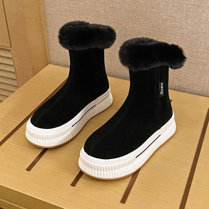 British Chic Winter Boots - ForVanity boots, women's shoes Boots