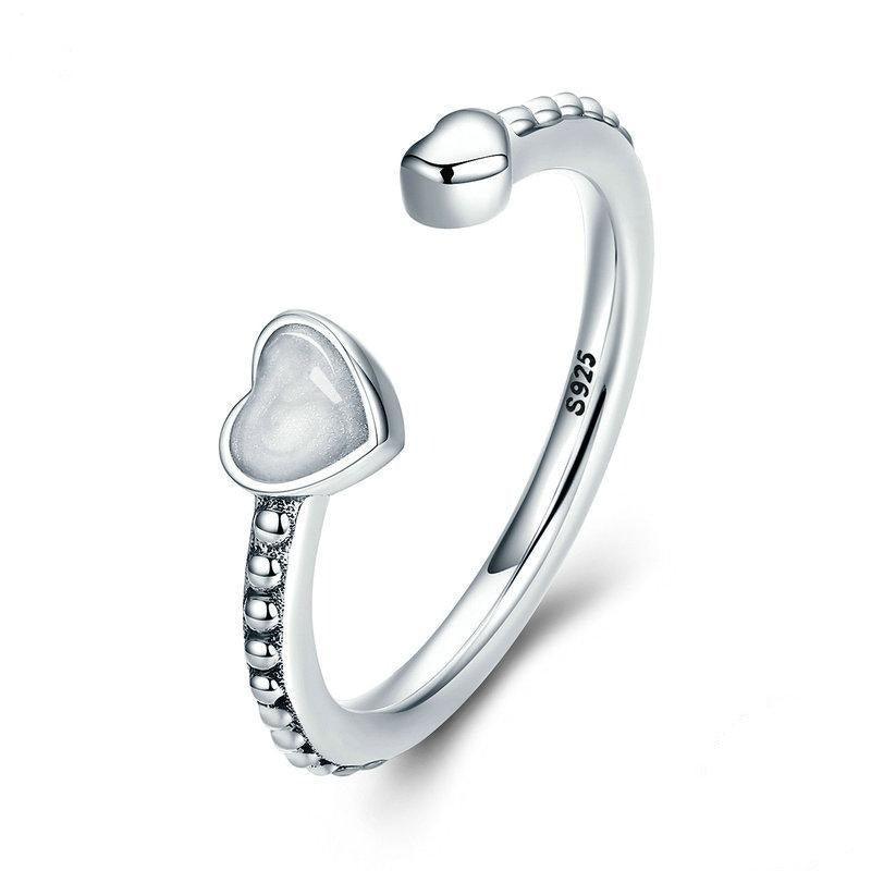 925 Sterling Silver Double Hearts Of Love Rings - ForVanity rings, women's jewellery & watches Rings