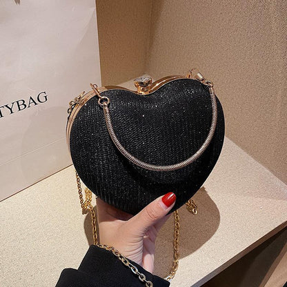 Fashion Peach Heart Handbag - ForVanity handbag, Valentine’s Day, Valentine’s Day Shoes & Bags, women's bags Handbags