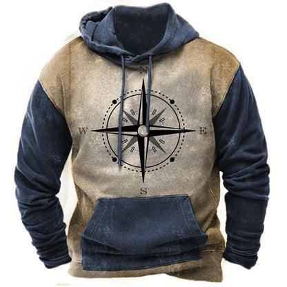 Men's Digital Print Street Fashion Hoodie - Loose Fit, Youth Style - ForVanity hoodies, hoodies & sweatshirts, men's clothing, men's hoodies & sweatshirts Hoodies