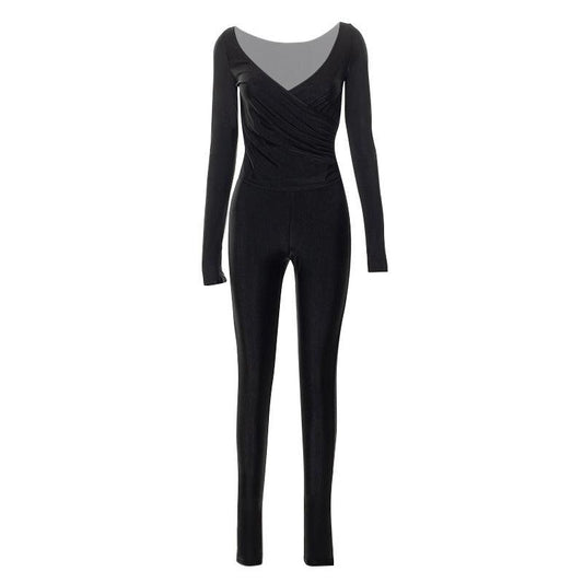 Finger Fit Design Jumpsuit - Perfect for a Sexy and Fashionable Look - ForVanity jumpsuits, Jumpsuits & Rompers, women's clothing Jumpsuits