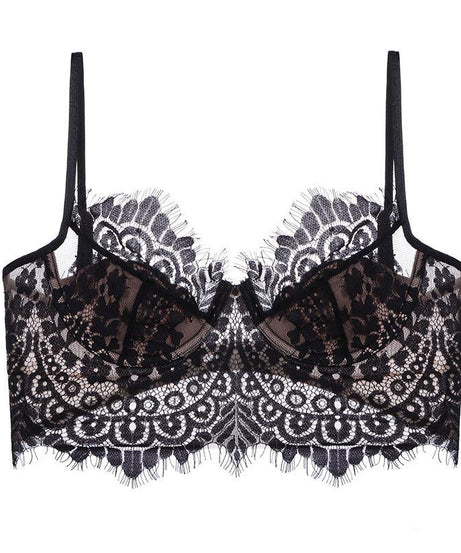 Lace Soft Push-Up Bra for Ample Busts - ForVanity bras, women's lingerie Bras
