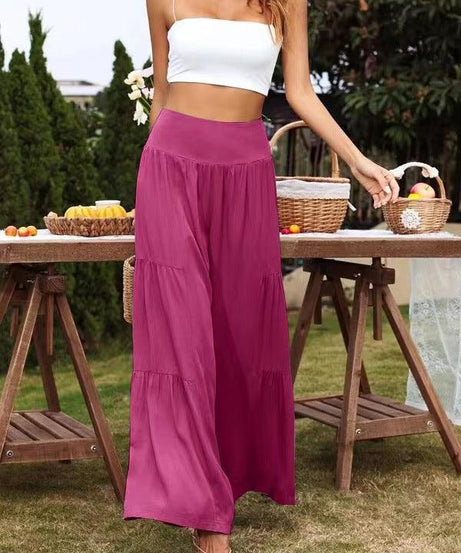 Cotton Linen Popular High Waist Loose Pants - ForVanity 