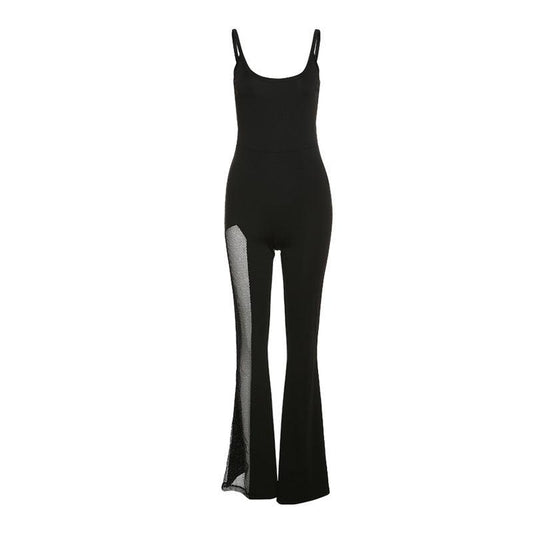 Sexy Low Cut Backless Slim Fit Micro Pull Jumpsuit - ForVanity jumpsuits, Jumpsuits & Rompers, women's clothing Jumpsuits