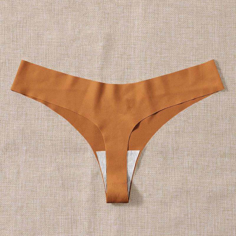 Nude Feel Seamless Sport T-Back Bikini - ForVanity underwear, women's lingerie Underwear