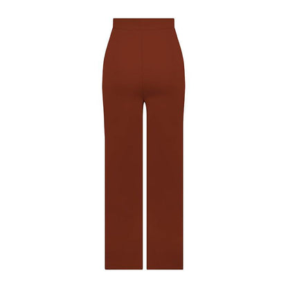 Solid Color Office Bootcut Pants - ForVanity pants & capris, women's clothing Pants