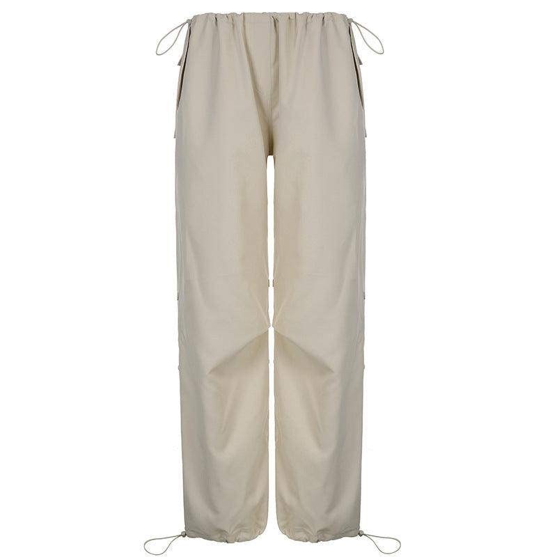 Summer Retro Casual Low Waist Pants - ForVanity 
