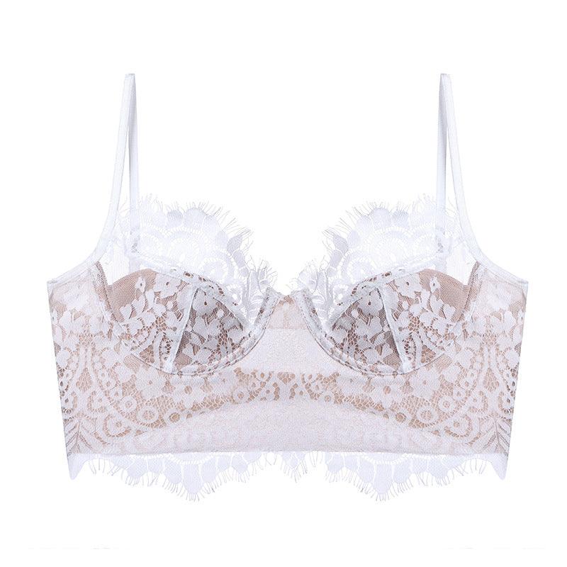 Lace Soft Push-Up Bra for Ample Busts - ForVanity bras, women's lingerie Bras