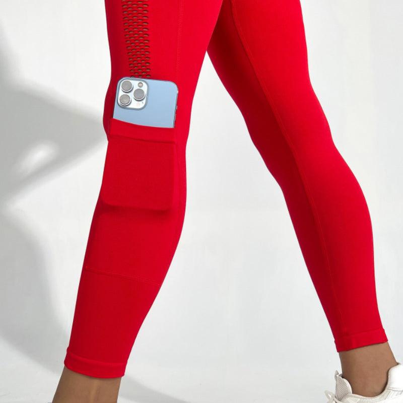 Seamless Knitted Basic Sports Yoga Pants - ForVanity Leggings, women's sports & entertainment Activewear Pants