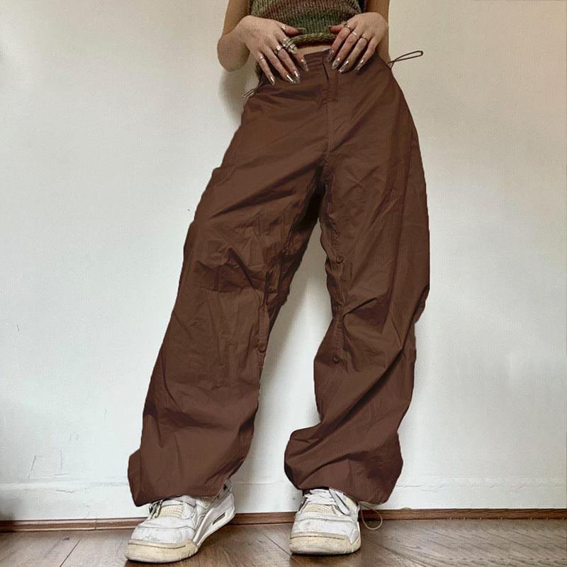 Summer Retro Casual Low Waist Pants - ForVanity 
