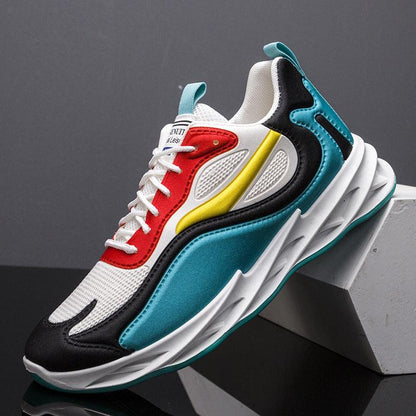Colorful & Casual Men's Fashionable Non-Slip Walking & Sports Sneakers - ForVanity men's shoes, sneakers Sneakers