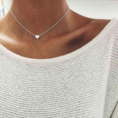 Simple Double-sided Love Pendant Necklaces Valentines Day Gift - ForVanity Valentine’s Day, Valentine’s Day Love Jewelry, women's jewellery & watches necklace