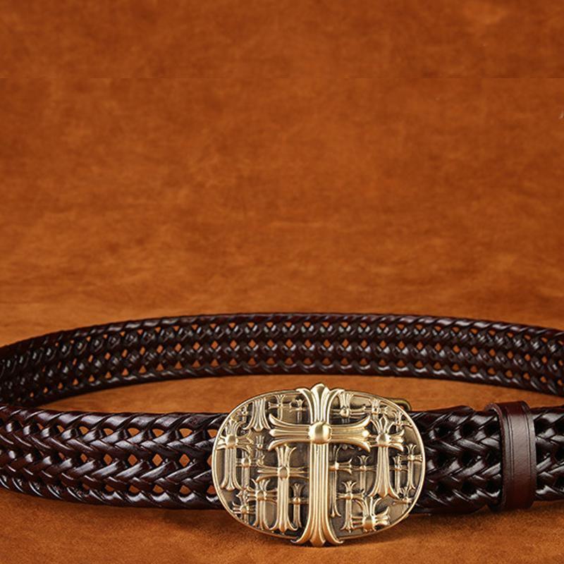 Ancient Personality Copper Buckle Belt - ForVanity belts, men's accessories Belts