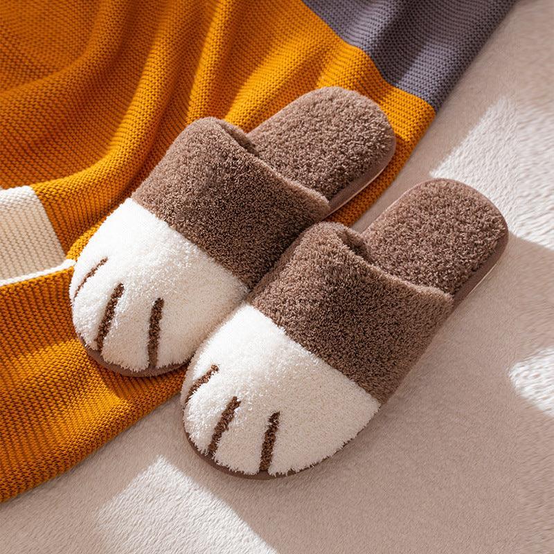 Autumn Winter Home Paw Slippers - ForVanity house slippers, men's shoes, women's shoes Slippers