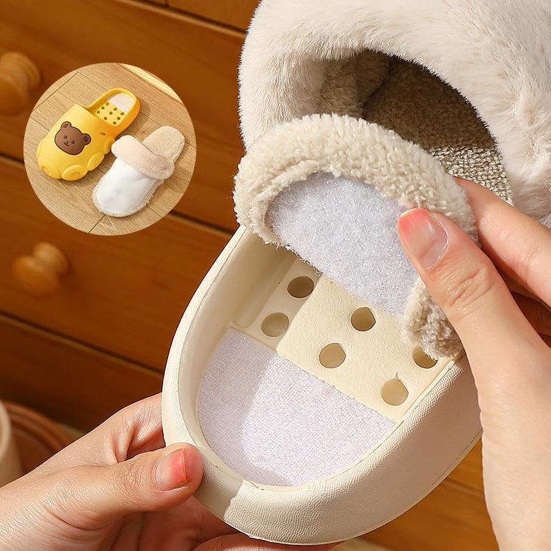 Bear Winter Warm House Slippers - ForVanity house slippers, women's shoes Slippers